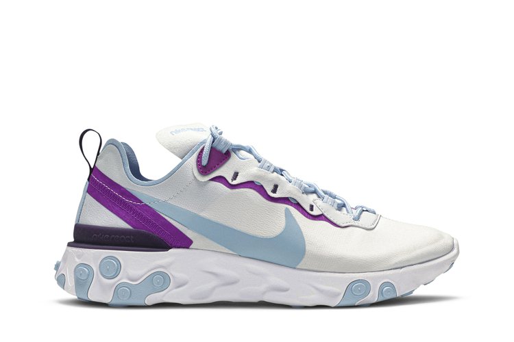 

Кроссовки Nike Wmns React Element 55 'Psychic Blue', белый