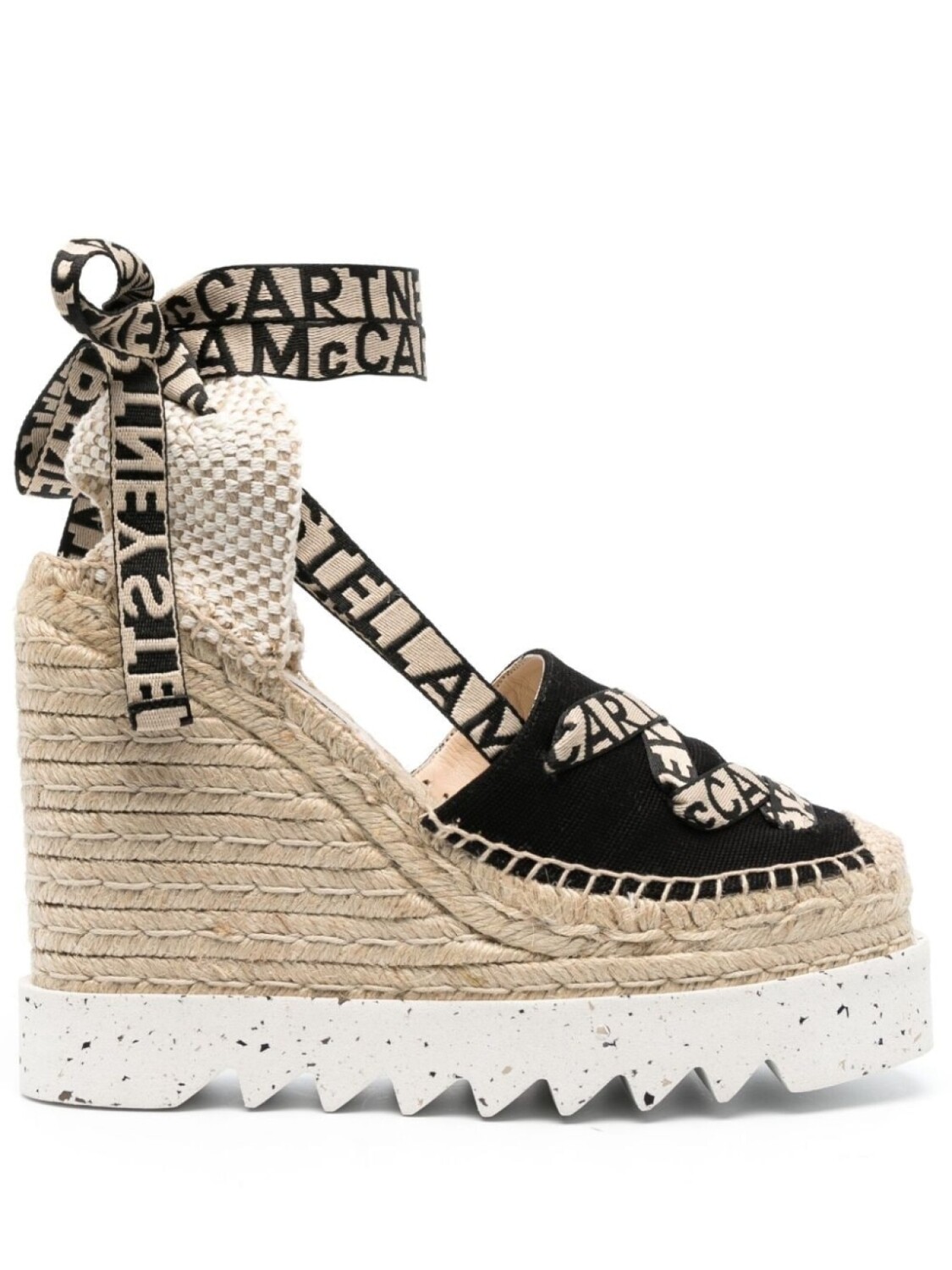 

Stella McCartney босоножки Gaia Canvas 140, черный