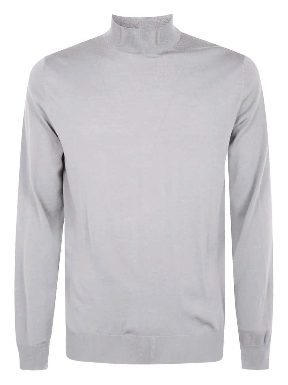 

Джемпер с высоким воротом и длинными рукавами Filippo De Laurentiis, серый