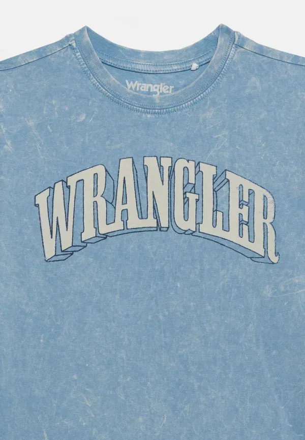 Футболка принтованная Wrangler, синий — фото 4