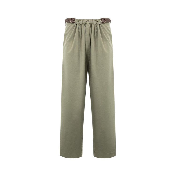 

Брюки Loewe Belted Trousers, Khaki Green