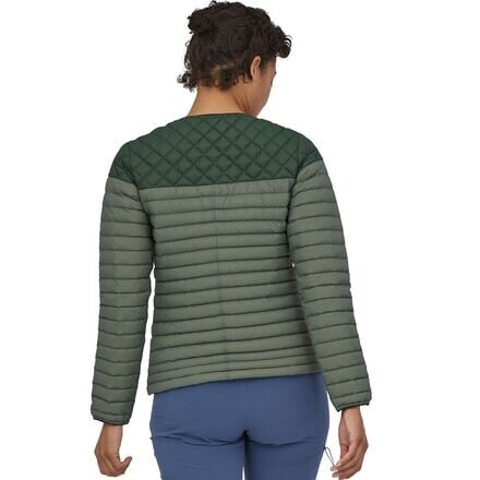 

Пуловер AlpLight Down женский Patagonia, цвет Hemlock Green