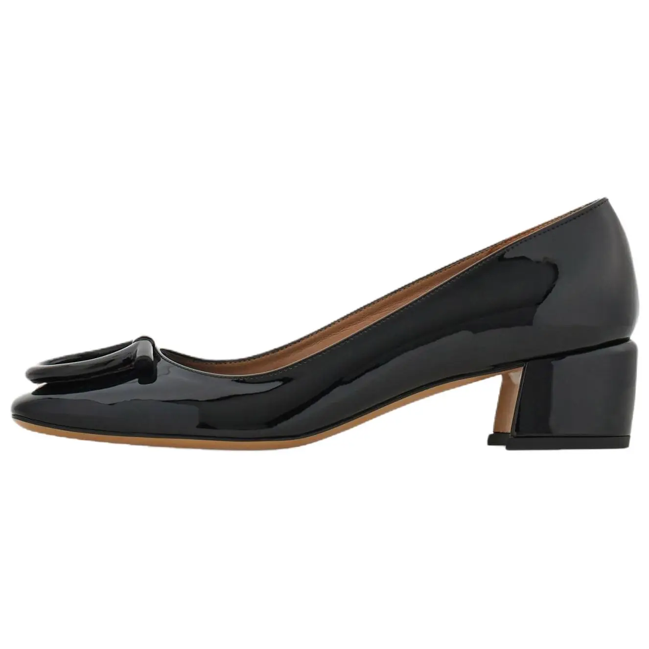 Ferragamo Туфли на высоком каблуке 4 см, женские, черные