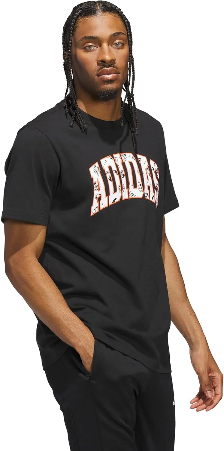 Футболка adidas Men's Spooky Speed Graphic — фото 2