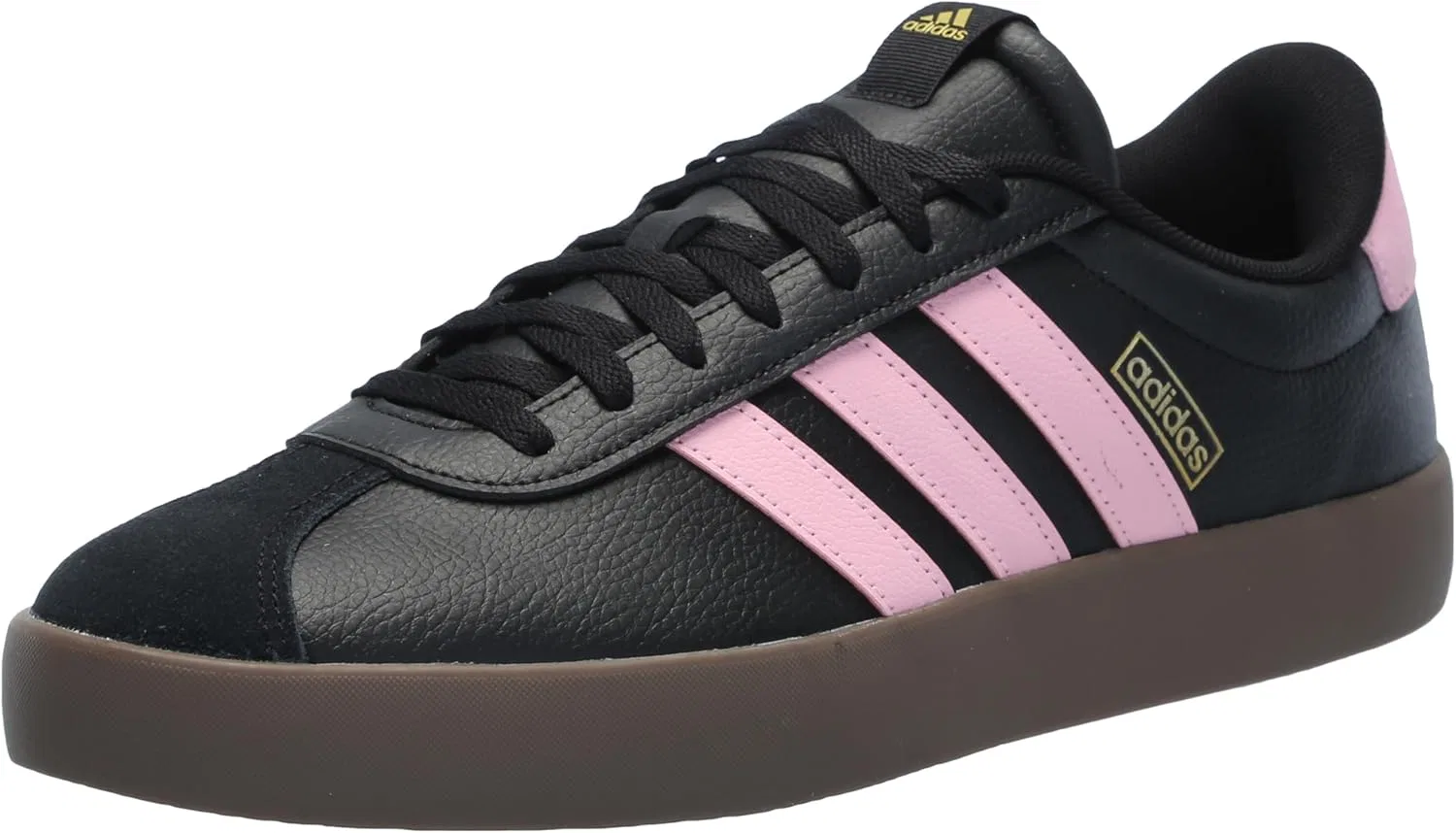 Кроссовки adidas VL Court 3.0, Black/True Pink/Gold Metallic