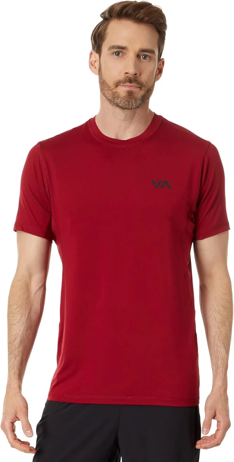 

RVCA мужская футболка Sport Vent с коротким рукавом и круглым вырезом
