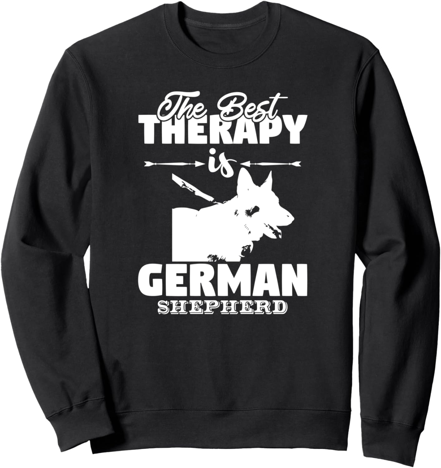 

Лучшая терапия - немецкая овчарка - забавная толстовка для любителей собак, черная The Best Therapy Is German Shepherd, Черный, Лучшая терапия - немецкая овчарка - забавная толстовка для любителей собак, черная The Best Therapy Is German Shepherd