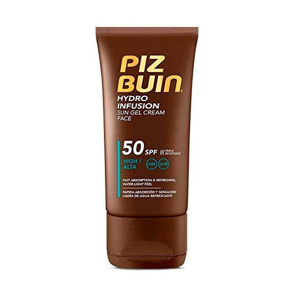 

Hydro Infusion Солнцезащитный гель-крем для лица Spf 50 50 мл Piz Buin