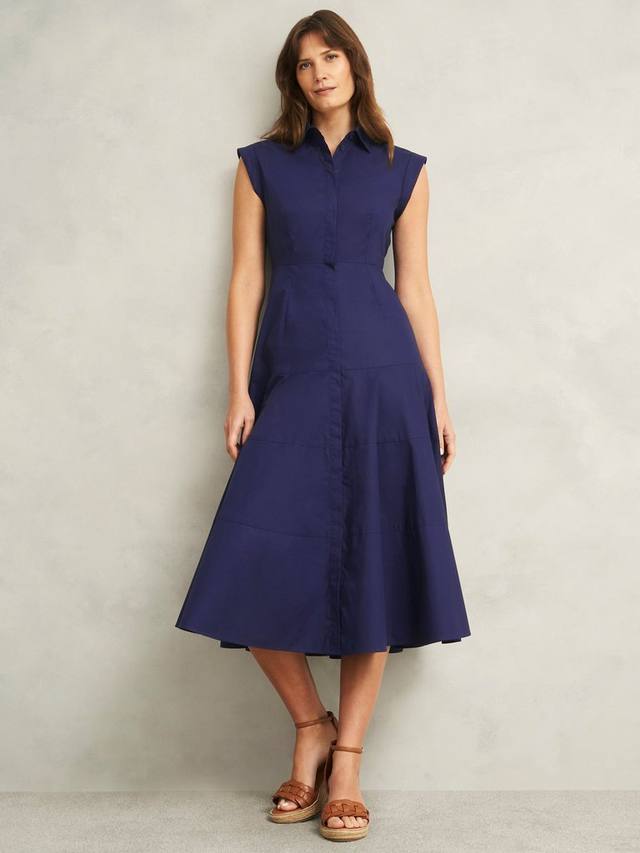 

Миниатюрное платье без рукавов lilah Hobbs, цвет Rich Navy Blue
