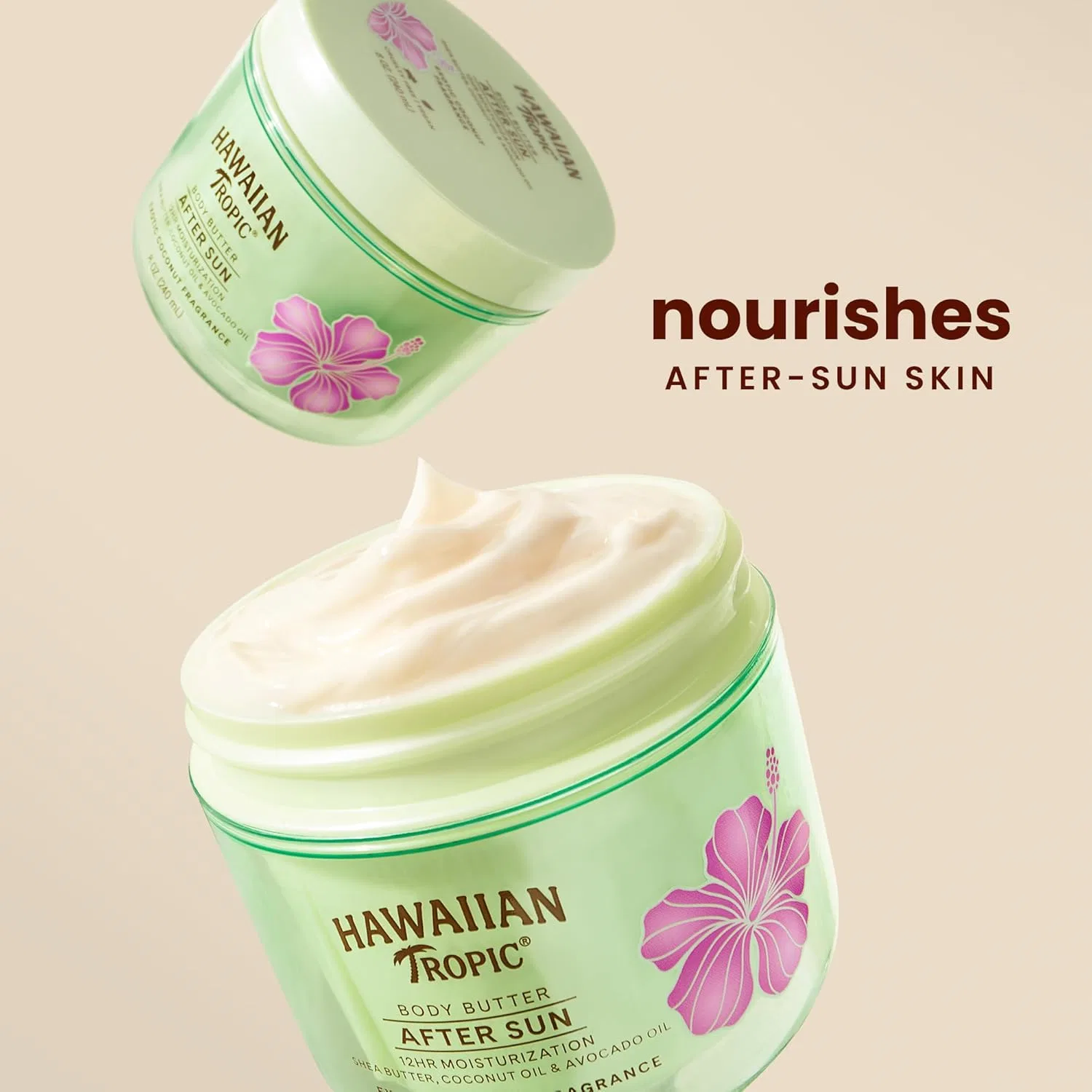 Увлажняющее масло для тела после загара Hawaiian Tropic с кокосовым маслом, 8 унций — фото 2