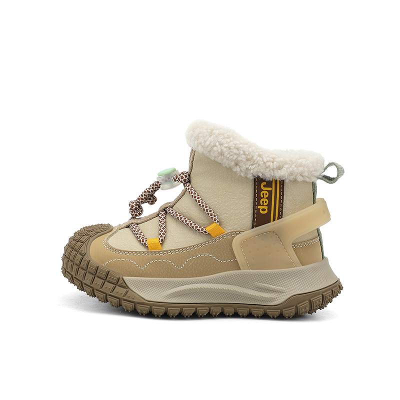 

Высокие ботинки Kids' Boots Kids' Jeep, milk tea коричневый/айвори белый