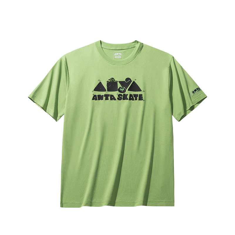 

ANTA Футболка Unisex Starluck Green, Зеленый, ANTA Футболка Unisex Starluck Green