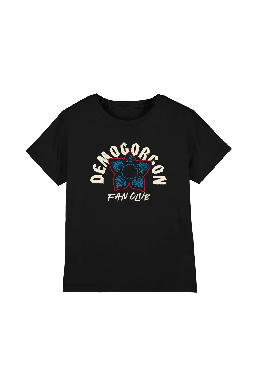 Футболка детская с принтом Demogorgon Stranger Things, черный — фото 4