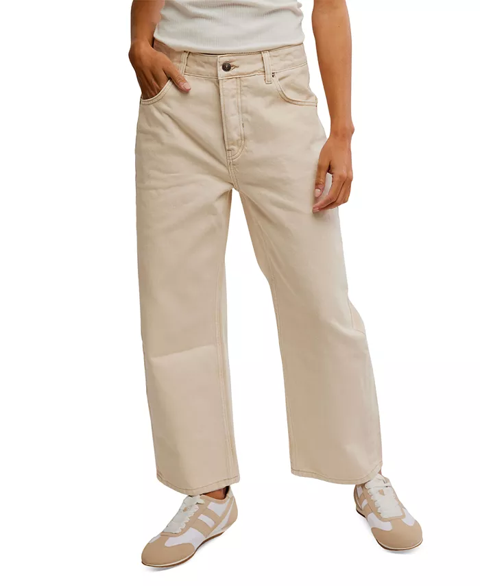

Женские джинсы Deep Trance Dropped Boyfriend Free People, белый