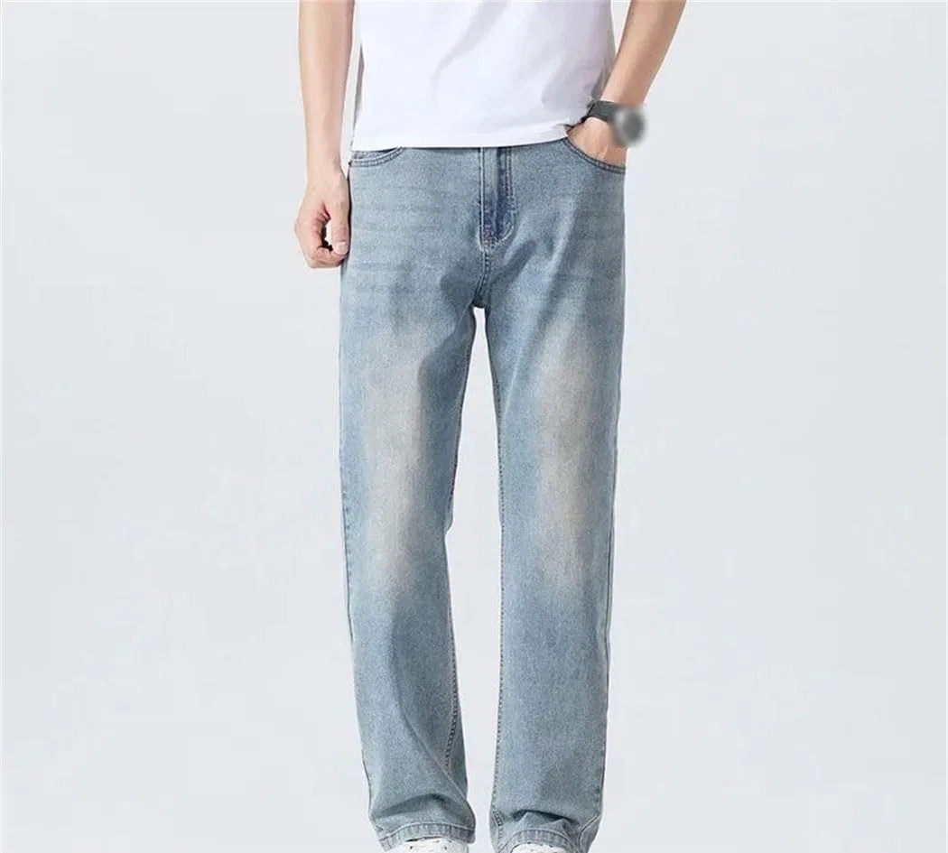 Джинсы свободные, Men‘s Straight Jeans, 3 — фото 3
