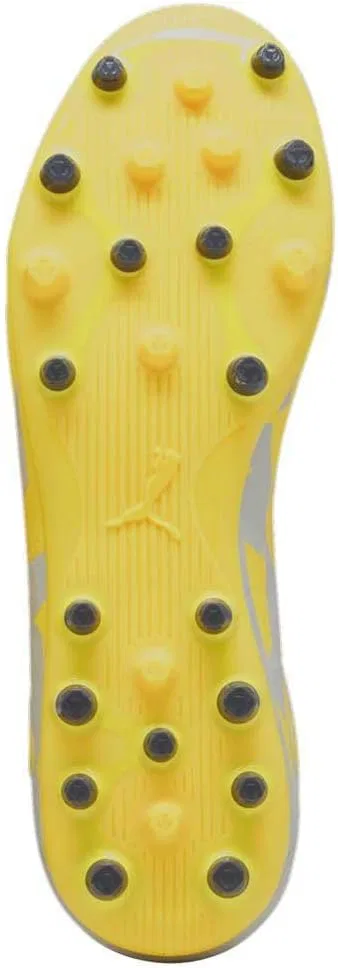 Спортивные кроссовки PUMA Unisex Future Play MG, Multicoloured Sedate Gray Asphalt Yellow Blaze — фото 2