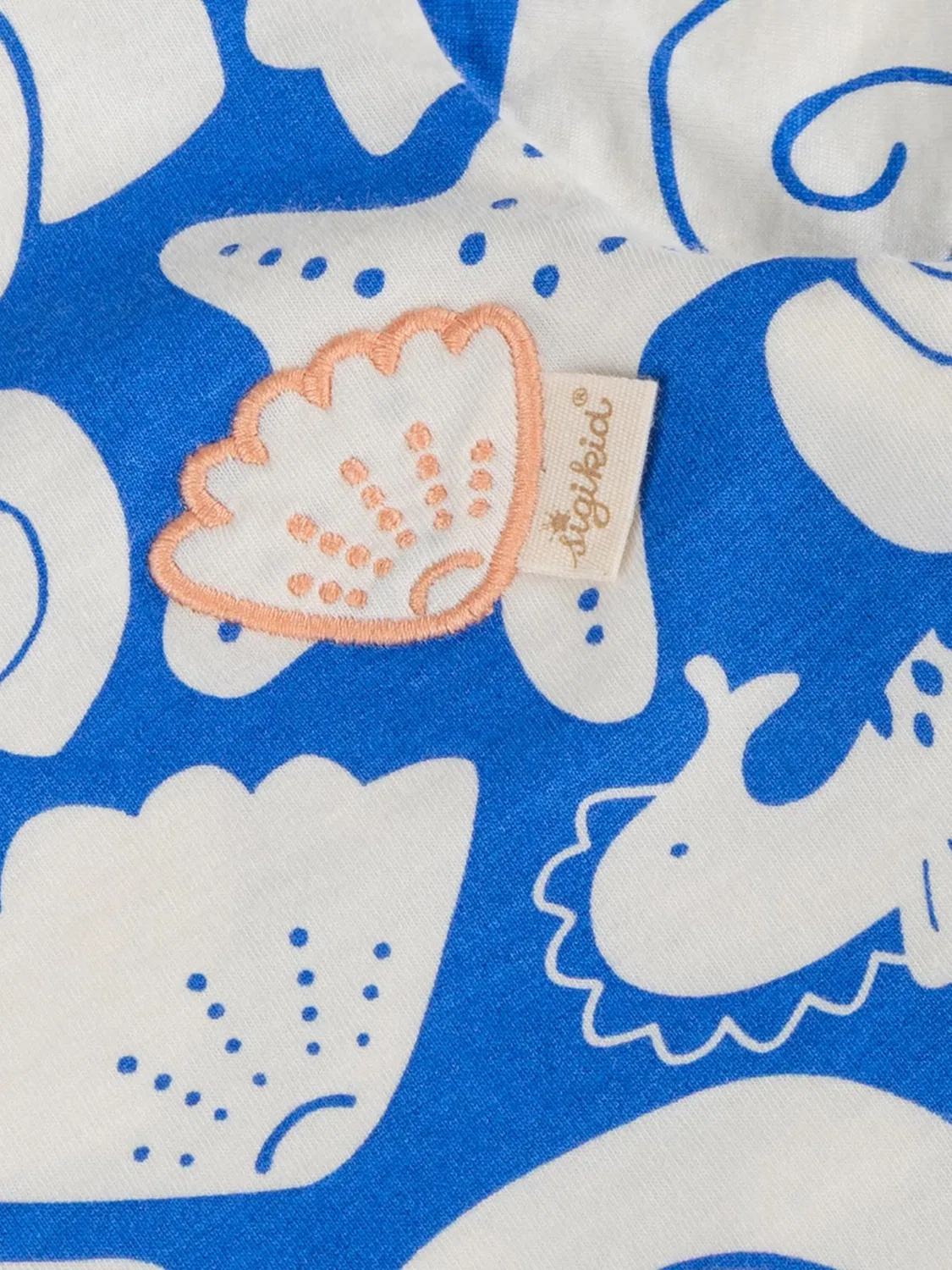 Футболка Sigikid T-Shirt Sea You синего цвета — фото 3