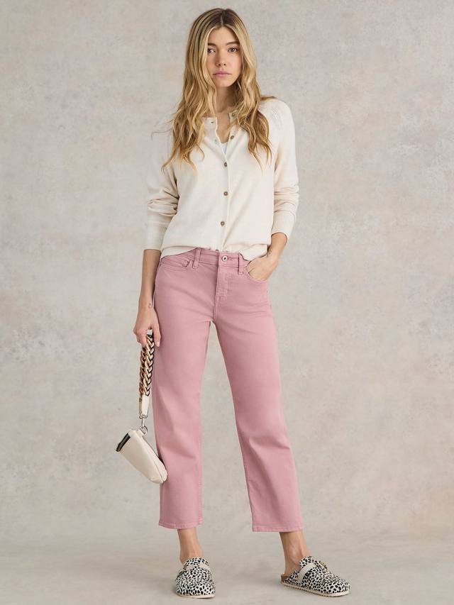 

Джинсы с прямыми штанинами от блейка White Stuff, цвет Dusky Pink