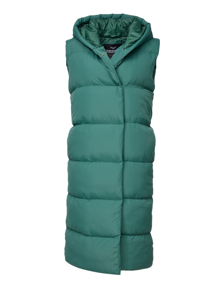 

Утепленный жилет Threadbare, хаки