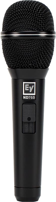 

Динамический микрофон Electro-Voice ND76S Cardioid Dynamic Vocal Microphone with On/Off Switch