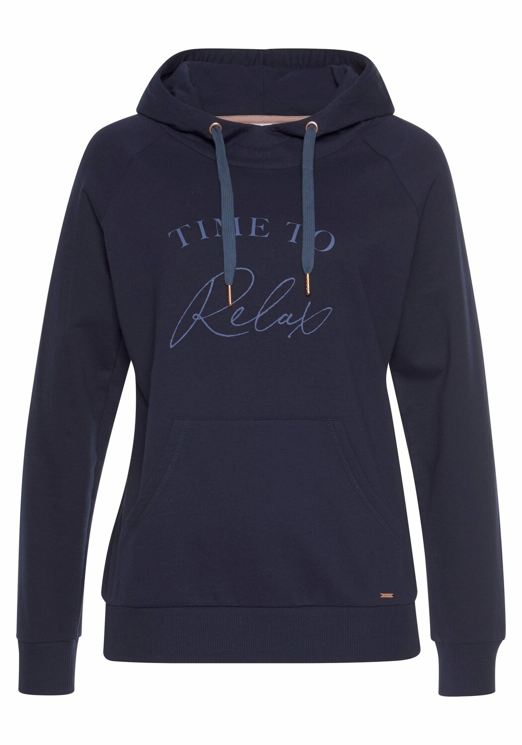 

Свитер LASCANA Kapuzensweatshirt, морской