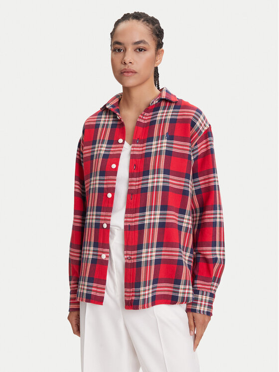 

Свободная рубашка 211A95156004 Polo Ralph Lauren, красный