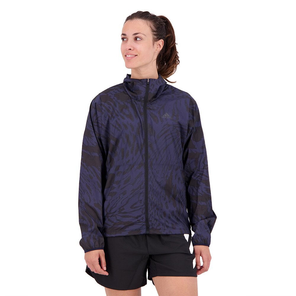 

Куртка adidas Fast Aop, синий