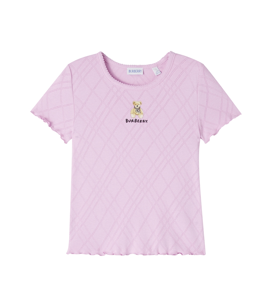

Футболка из хлопка Thomas Bear Burberry Kids, Dawn