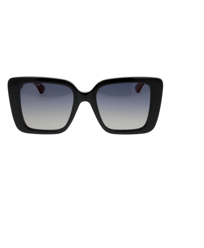 

Стильные солнцезащитные очки с уникальным дизайном Gucci, черный