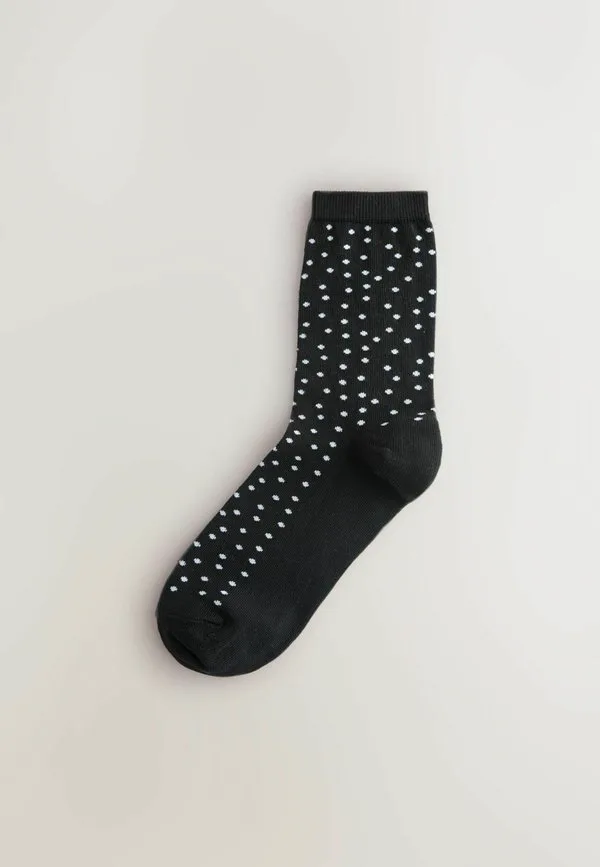 7 пар носков Next, Monochrome Spots Stripe — фото 2