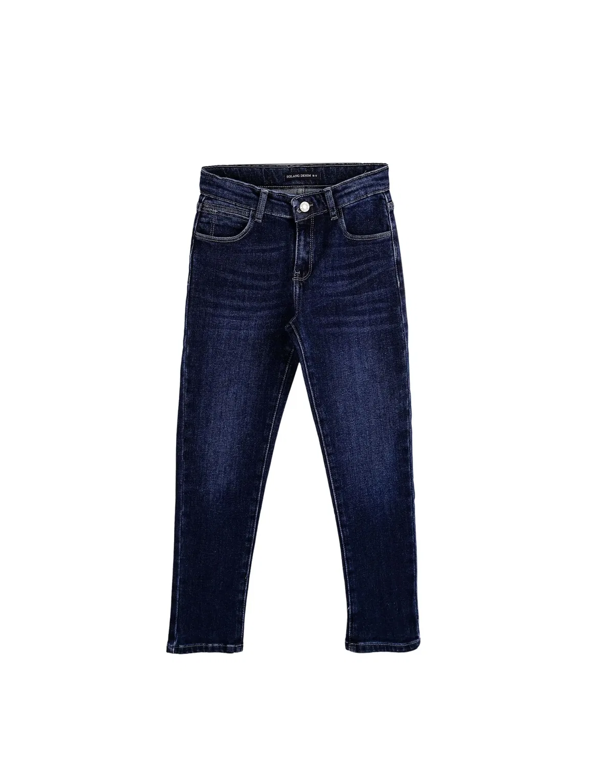 Джинсы slim-fit, SOLANG, темно-синий — фото 2