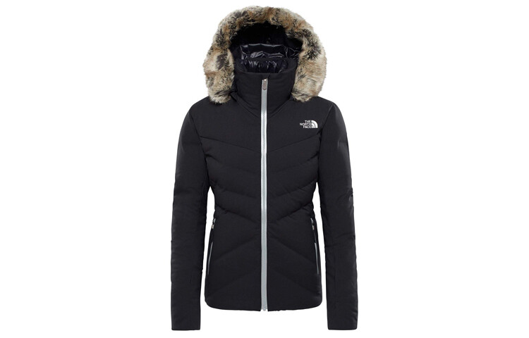 

Пуховик женский черный The North Face