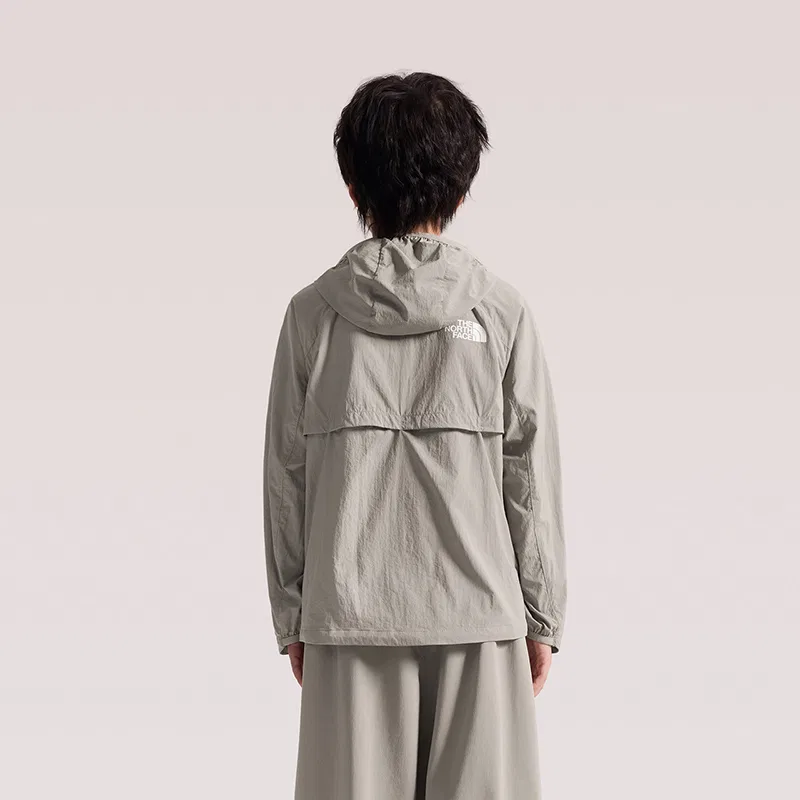Детская куртка от солнца THE NORTH FACE серо-гравийная — фото 4