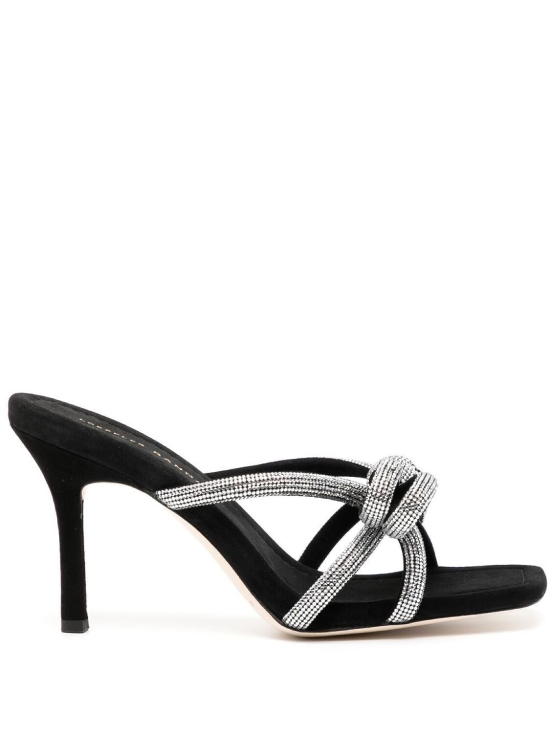 Босоножки Margy с кристаллами Loeffler Randall, черный