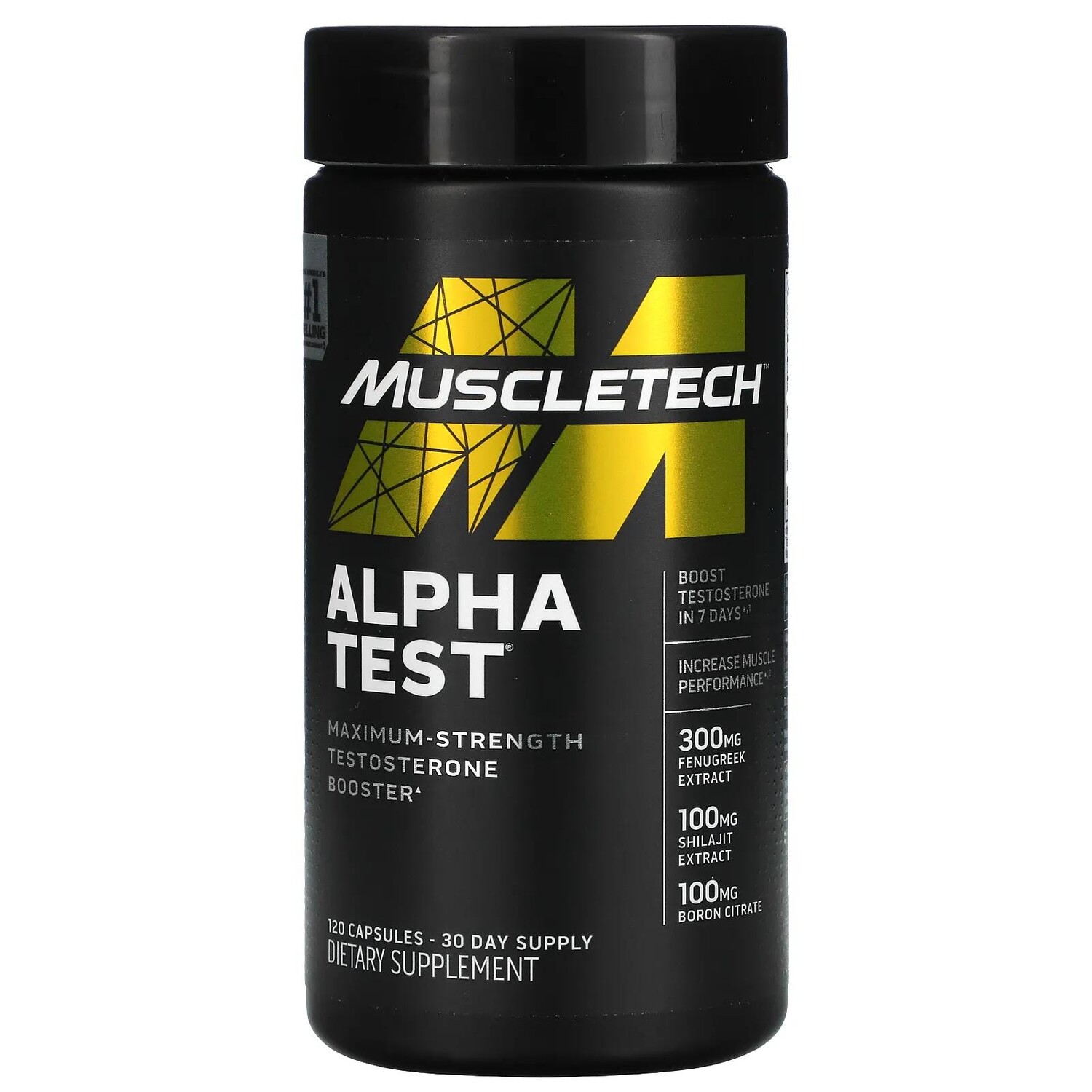 

MuscleTech Alpha Test 120 капсул