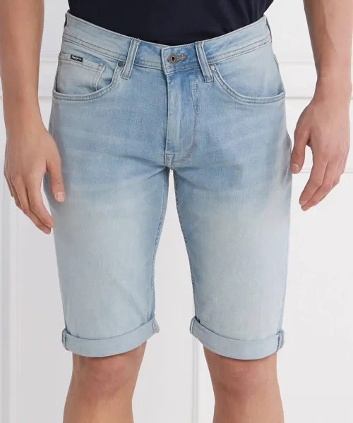 

Шорты Straight fit Pepe Jeans London, синий