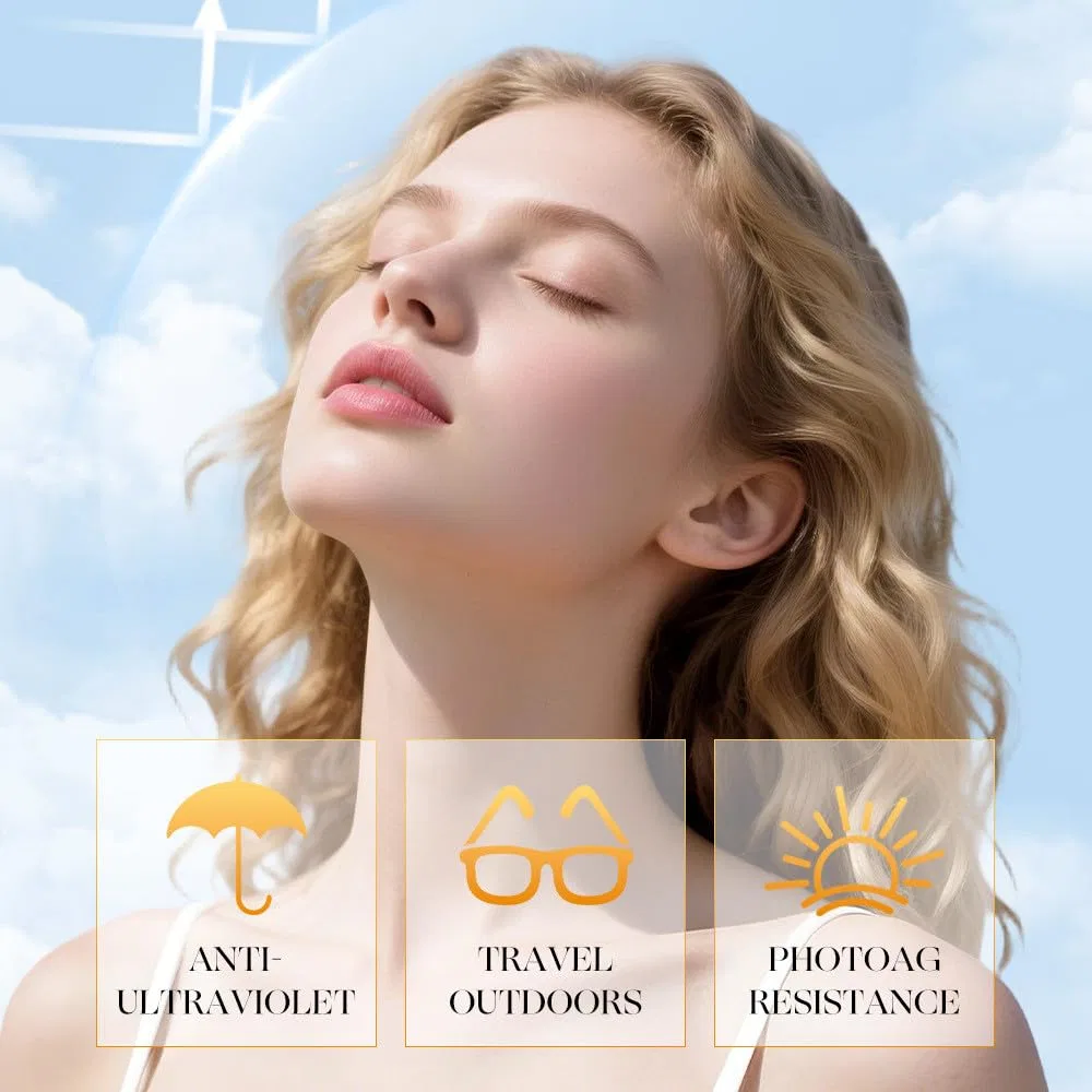 Водостойкий солнцезащитный крем SPF 50 для лица Radiantre, 1Pc — фото 4