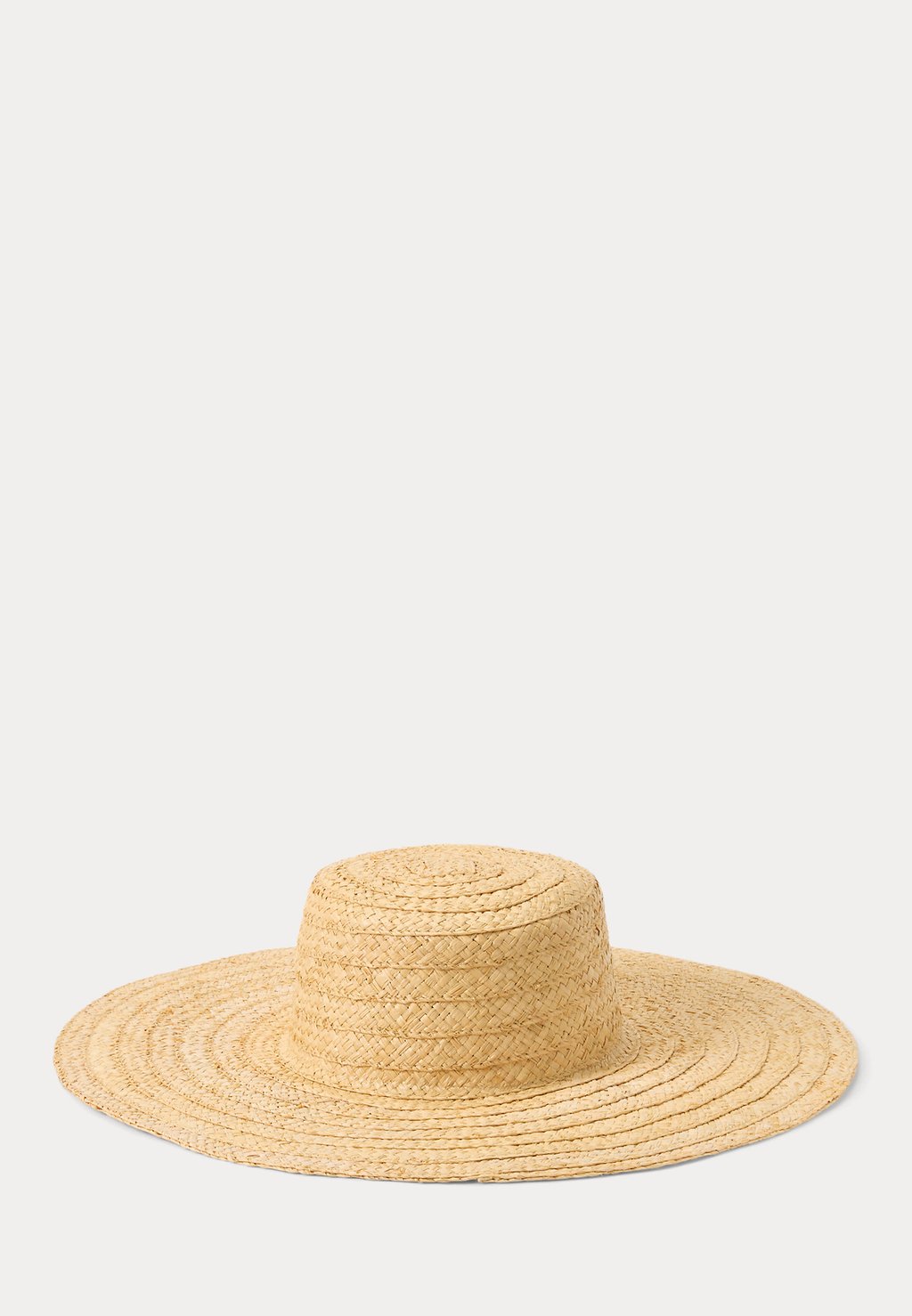 

Головной убор LOGO RAFFIA SUN HAT Ralph Lauren, бежевый