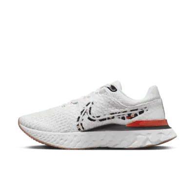 

Кроссовки Nike React Infinity 3, цвет Platinum Tint/Team Orange/Black/Metallic Summit White