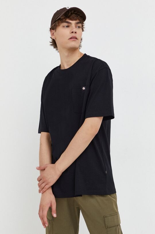 

Хлопковая футболка Dickies, черный