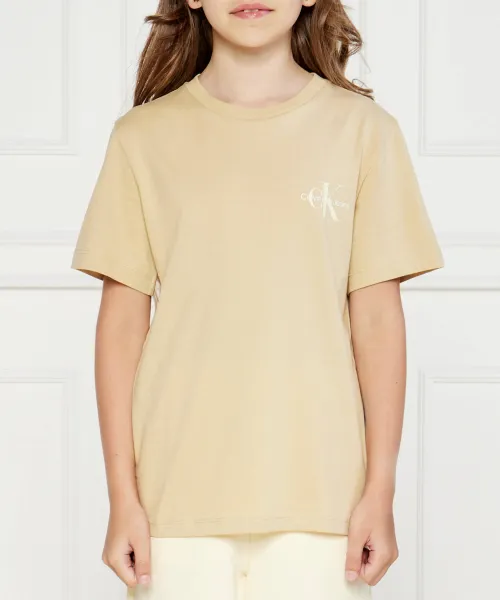 

Футболка Regular fit Calvin Klein Jeans, бежевый