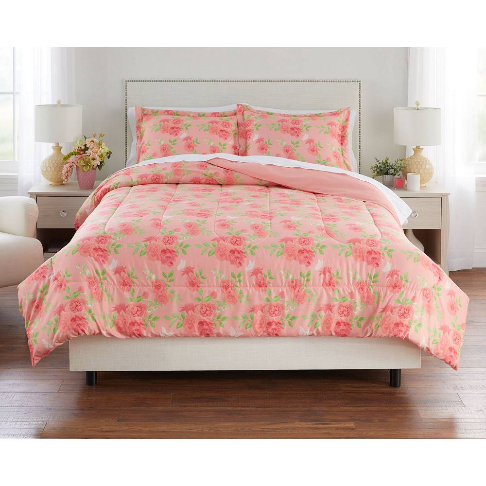 

Комплект одеял Brylanehome Allison из 3 предметов BrylaneHome, цвет Light Coral