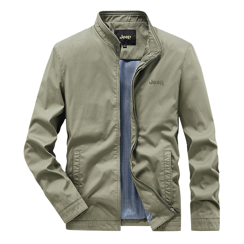 

Куртка Unisex Stand Collar Moderate Others Jeep, хаки