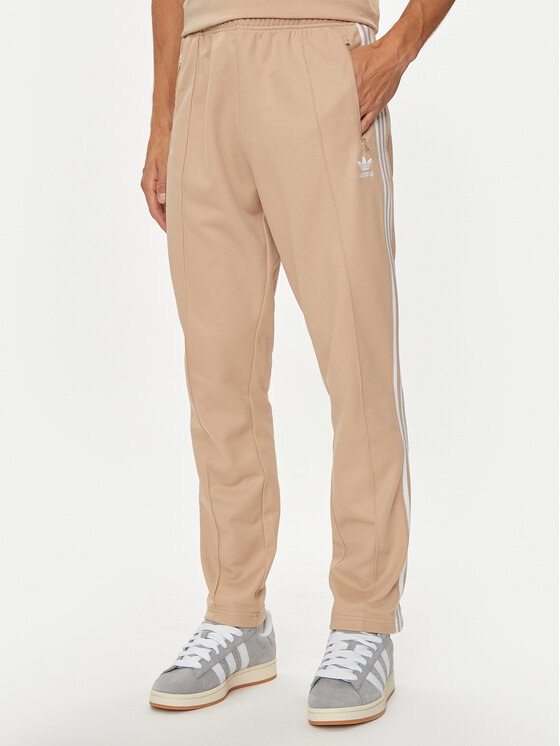 

Спортивные брюки slim fit adicolor Classics Beckenbauer IZ1857 Adidas, бежевый
