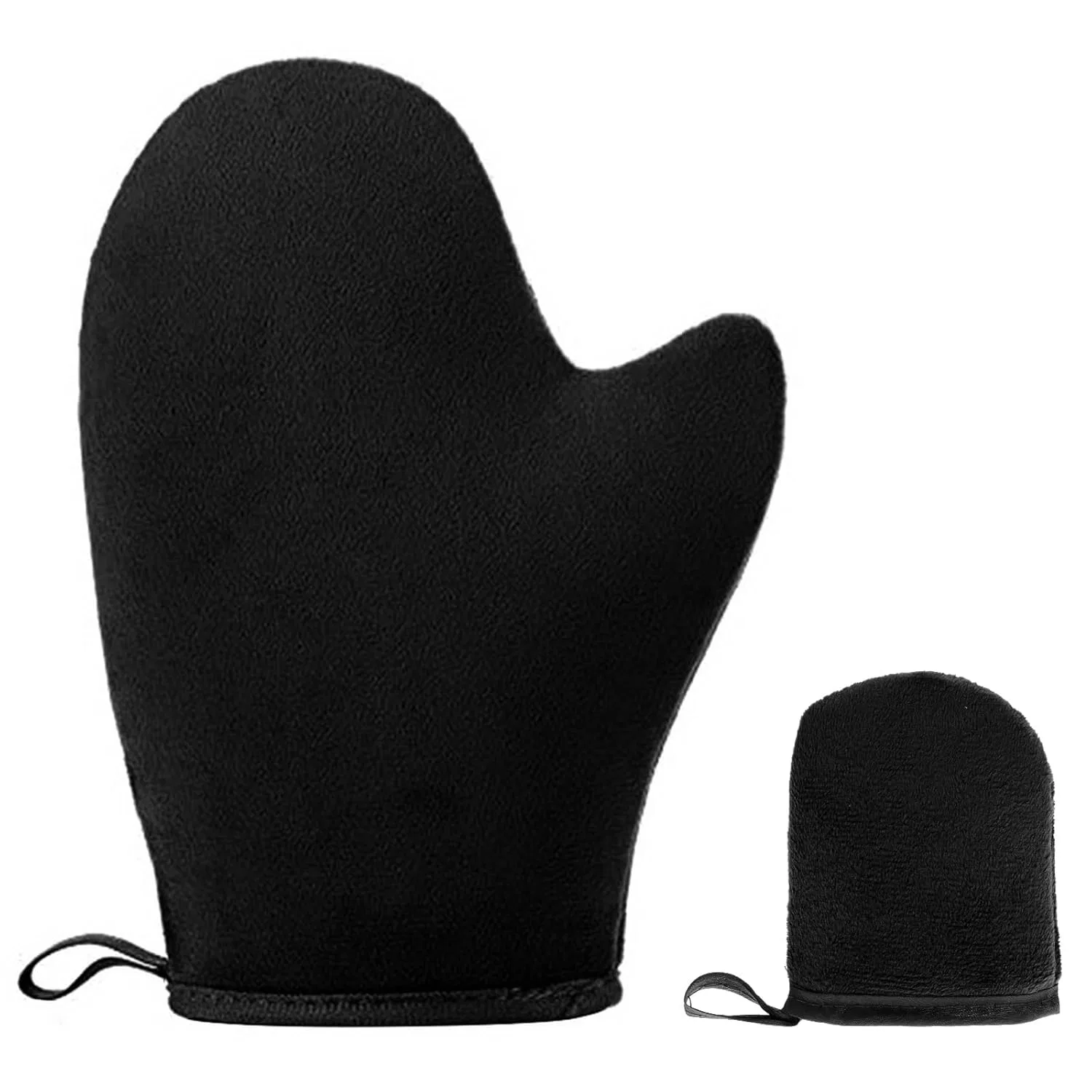 Двусторонние перчатки для автозагара (2 шт.) Lanjue, Black