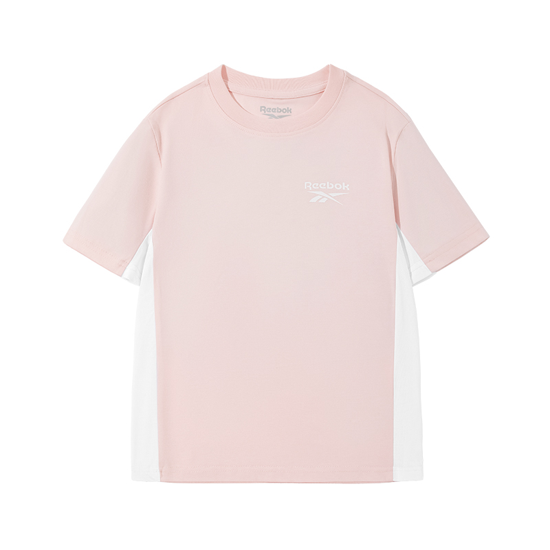 

Футболка летняя для детей 3-7 лет Reebok, розовый/белый