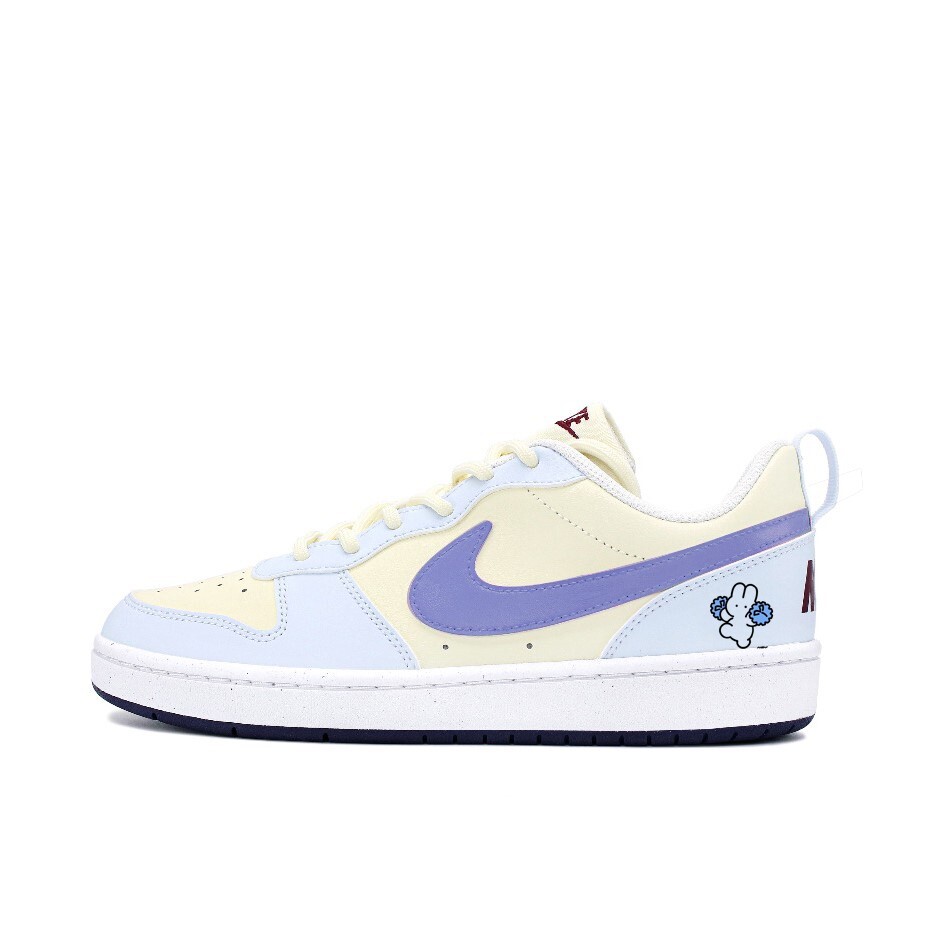 

Обувь для скейтбординга Court Borough для детей, начальная школа Nike, синий/фиолетовый