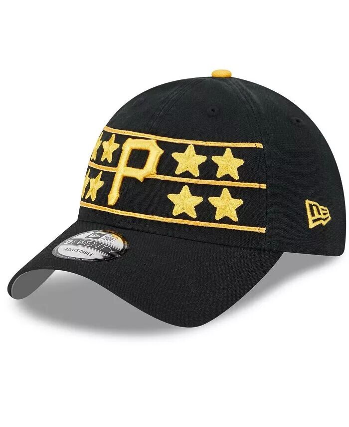 

Мужская черная бейсболка Pittsburgh Pirates 2024 Batting Practice 9TWENTY Adjustable Hat New Era