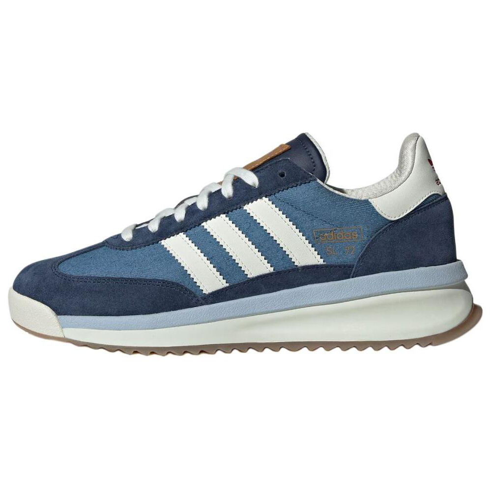 

Кроссовки adidas originals SL 72 Lifestyle Shoes Unisex Low-top Blue/Navy Blue/White, синий/темно-синий/белый