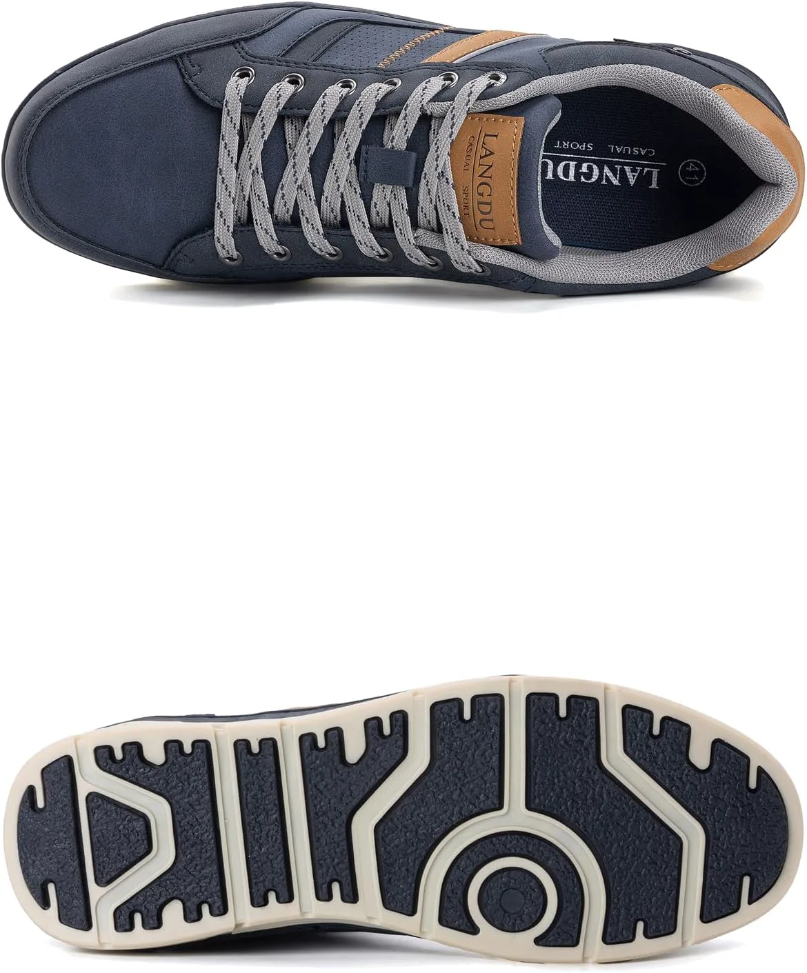 

Мужские повседневные кроссовки, модные, дышащие, удобные для ходьбы, размер 8-12 LANGDU